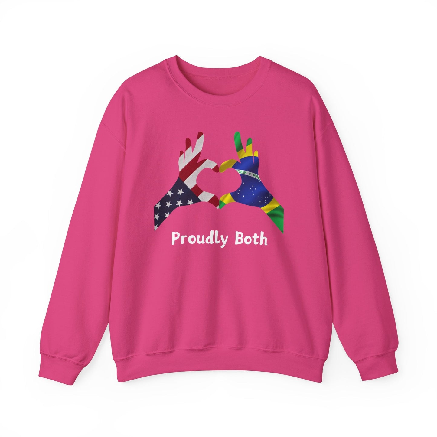 Proudly Both Unisex Heavy Blend™ Crewneck Sweatshirt