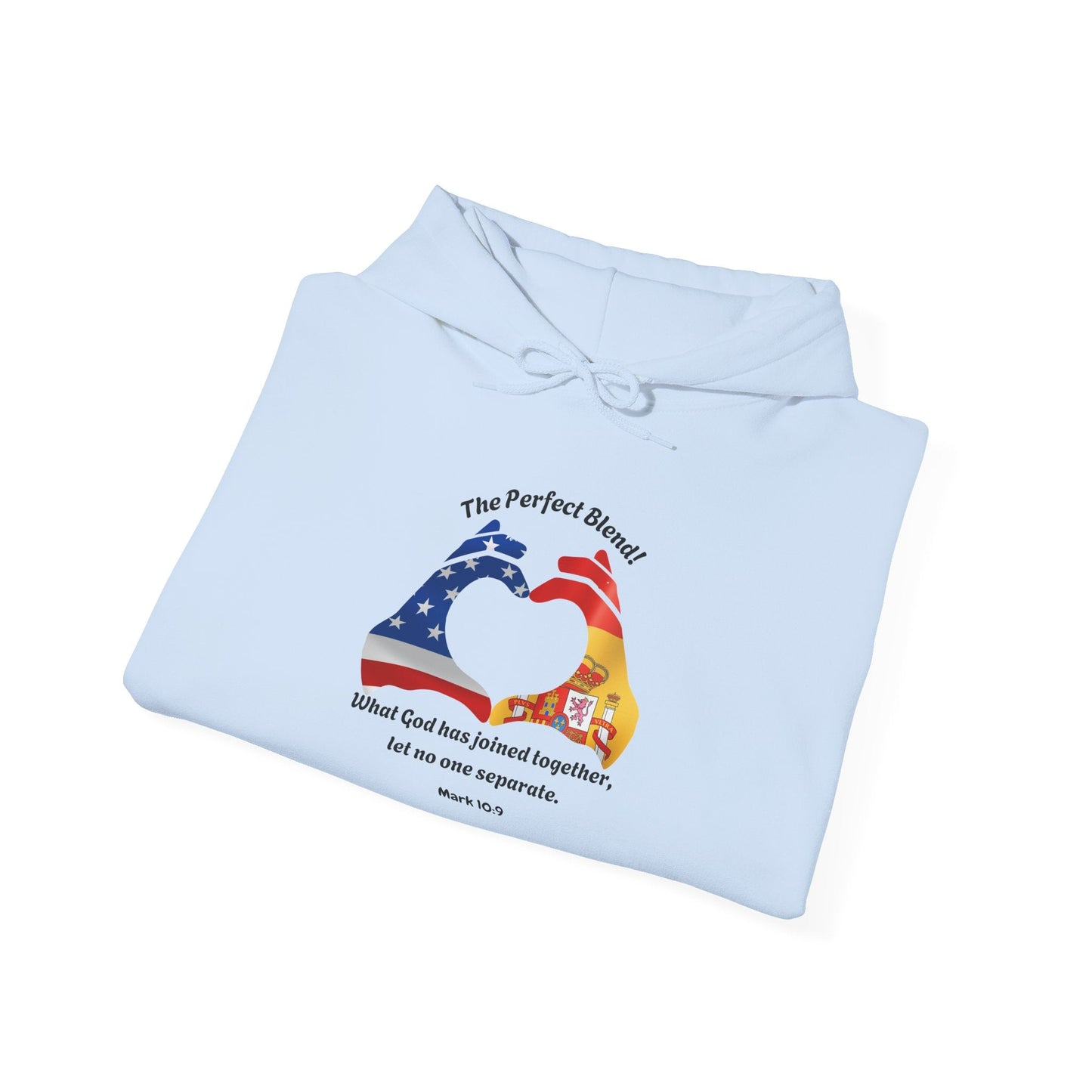 Custom Couple's Flags Unisex Heavy Blend™ Hooded Sweatshirt