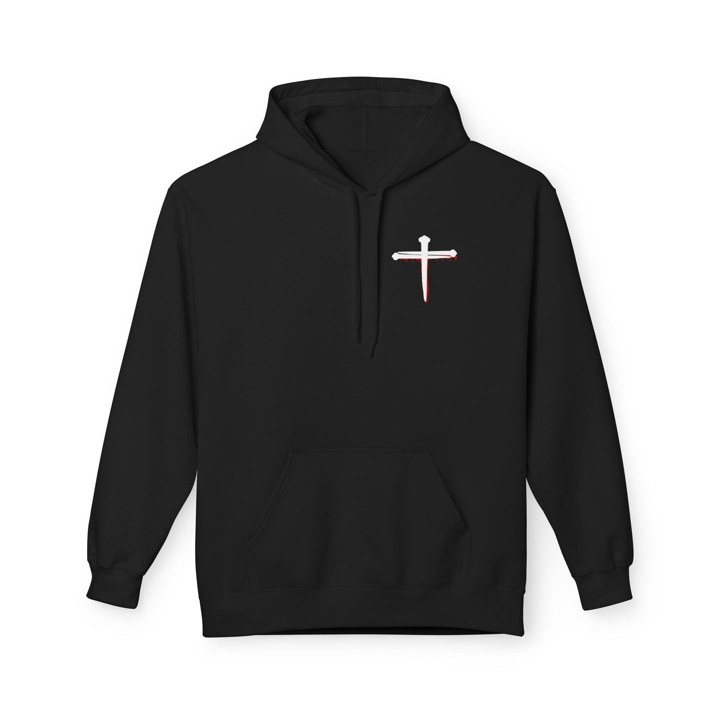 Jesus Saves Unisex Religious Fleece Hoodie | Apparel, Christian Hoodie, Inspirational Wear, Faith-Based Gift, Casual Churchwear