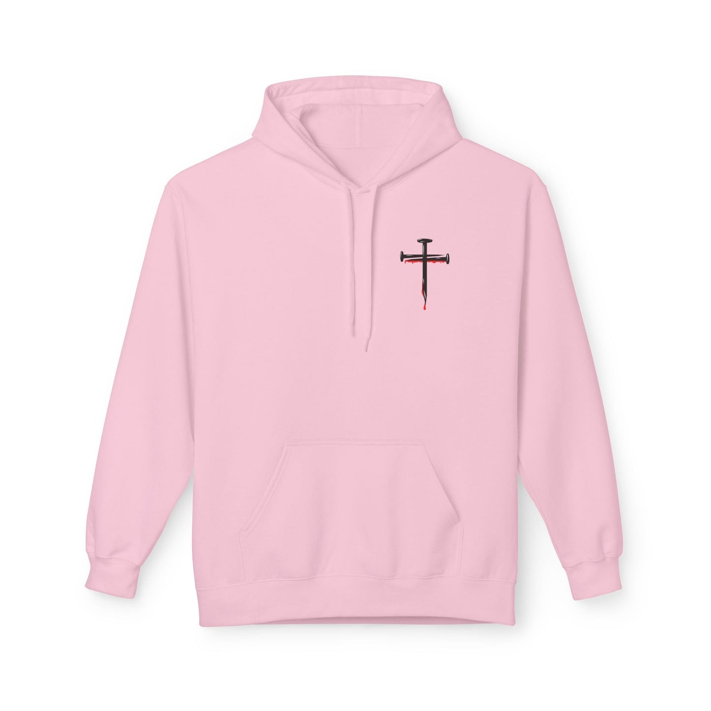Jesus Saves Unisex Religious Fleece Hoodie | Apparel, Christian Hoodie, Inspirational Wear, Faith-Based Gift, Casual Churchwear