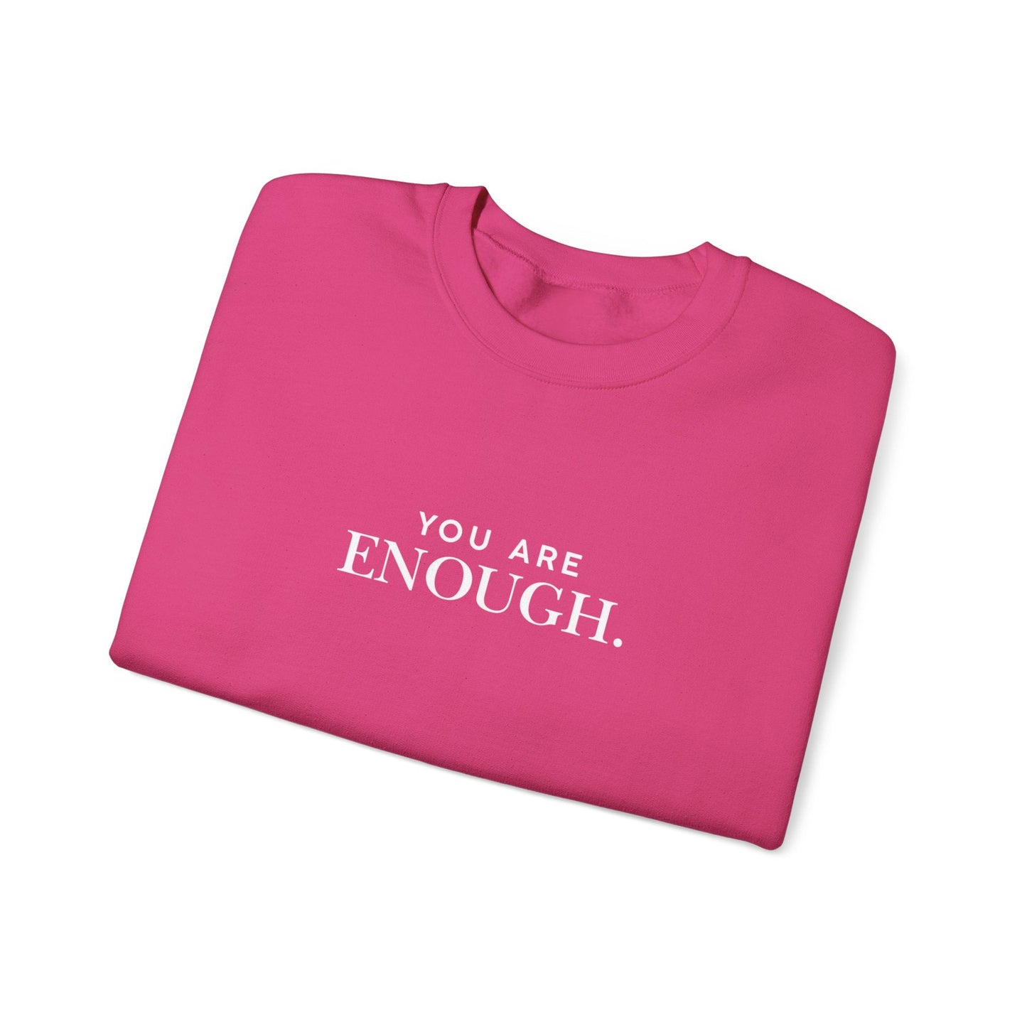 You Are Enough Unisex Heavy Blend™ Crewneck Sweatshirt