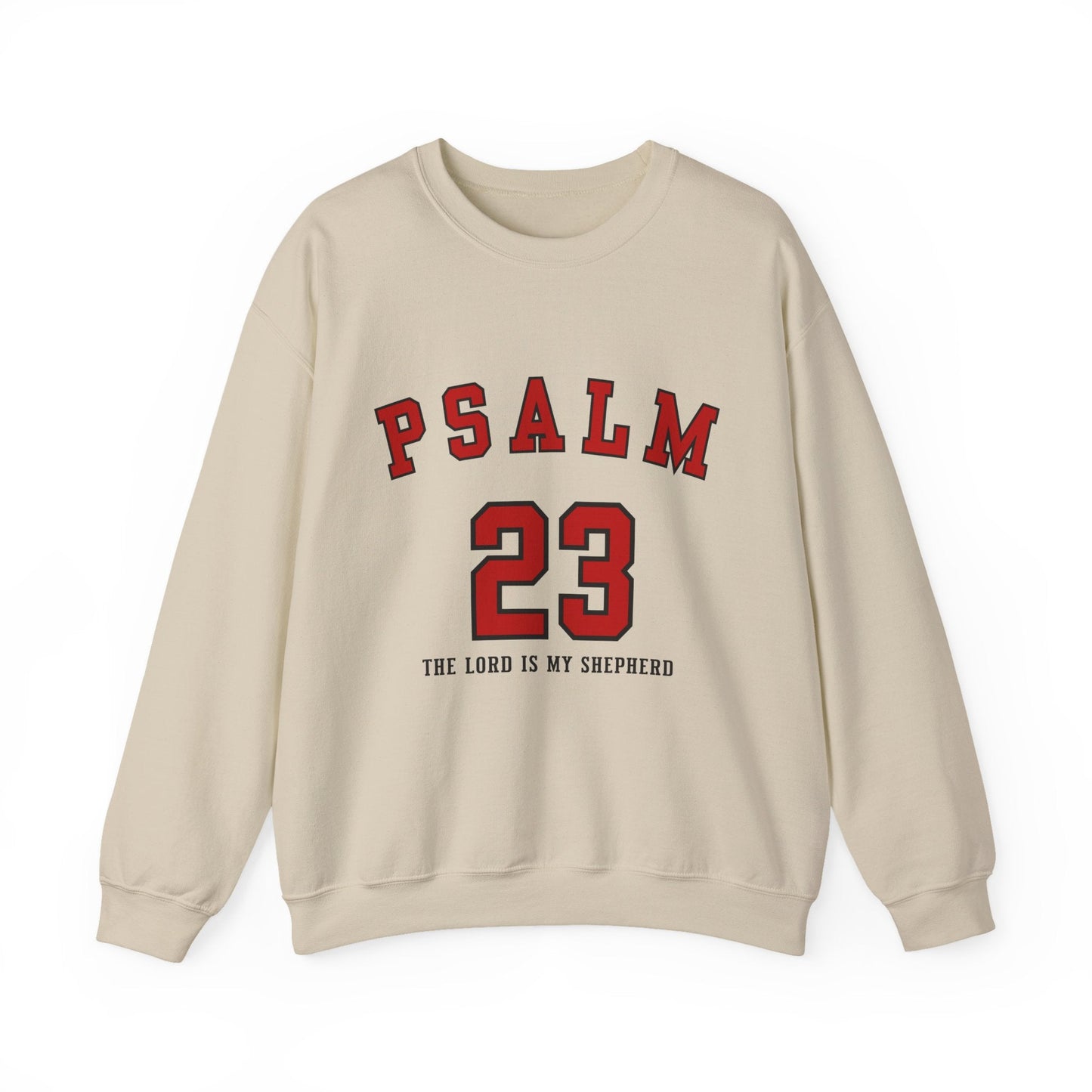 Psalm 23 The Lord Is My Shepherd Unisex Heavy Blend™ Crewneck Sweatshirt