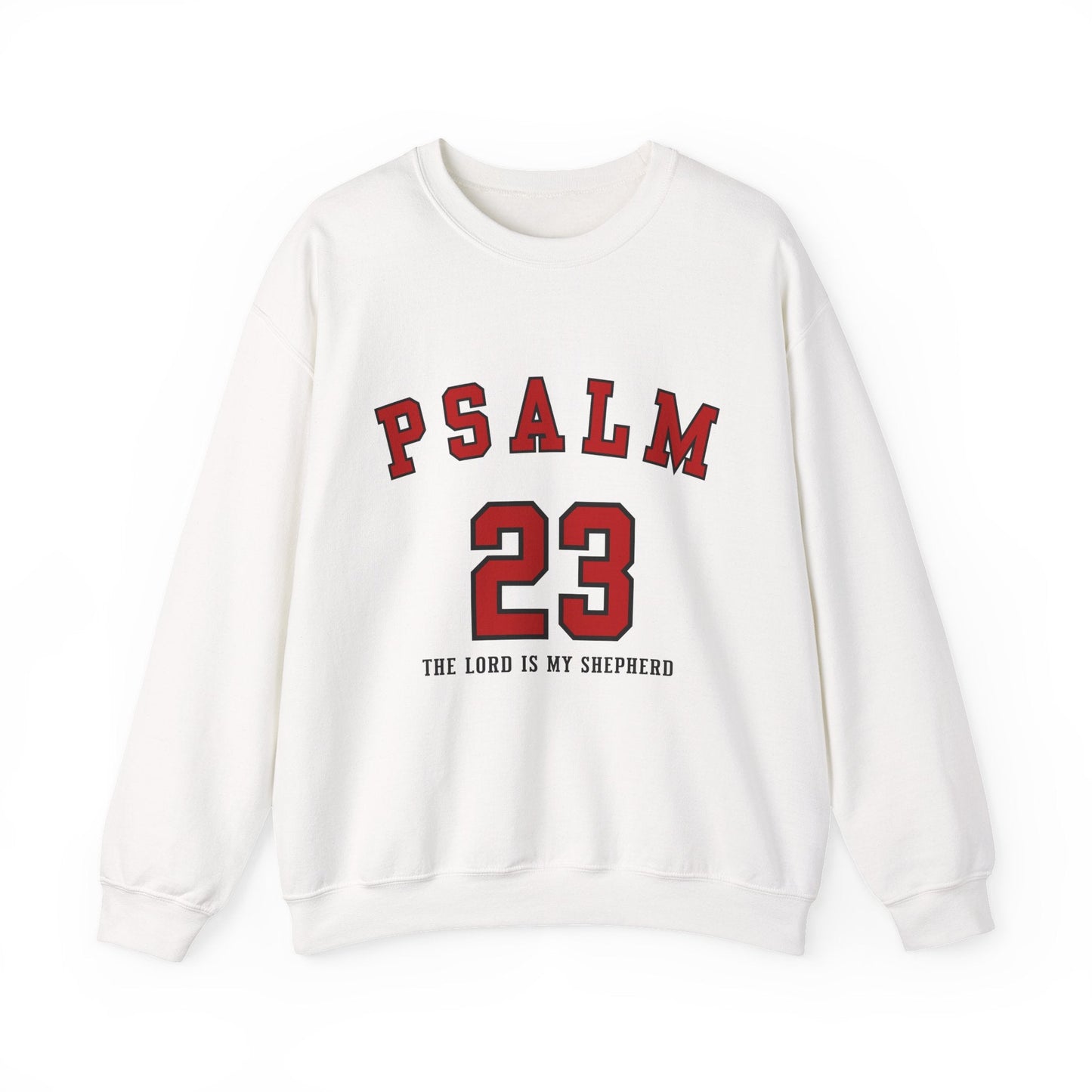 Psalm 23 The Lord Is My Shepherd Unisex Heavy Blend™ Crewneck Sweatshirt