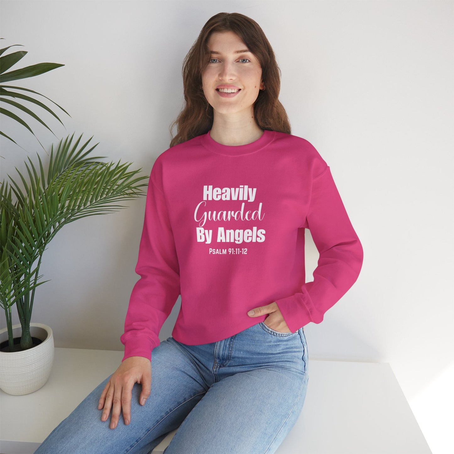 Heavily Guarded Unisex Heavy Blend™ Crewneck Sweatshirt