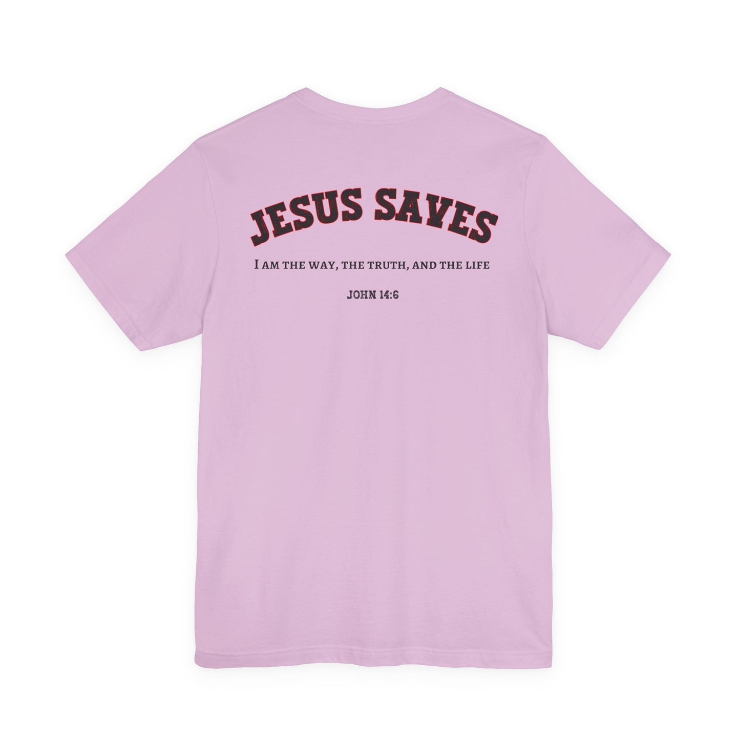 Jesus Saves Unisex Tee | Faith-Based Apparel, Christian T-Shirt, Inspirational Top, Casual Wear, Gift for Believers