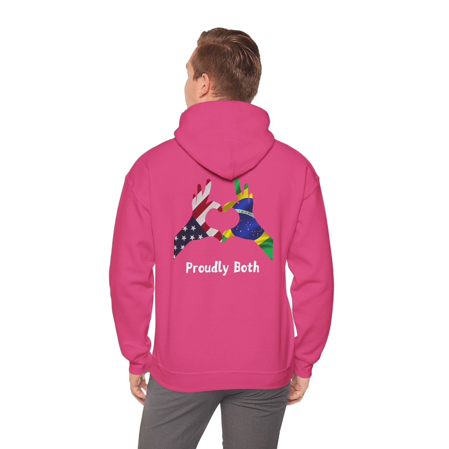 Proudly Both Unisex Heavy Blend™ Hooded Sweatshirt