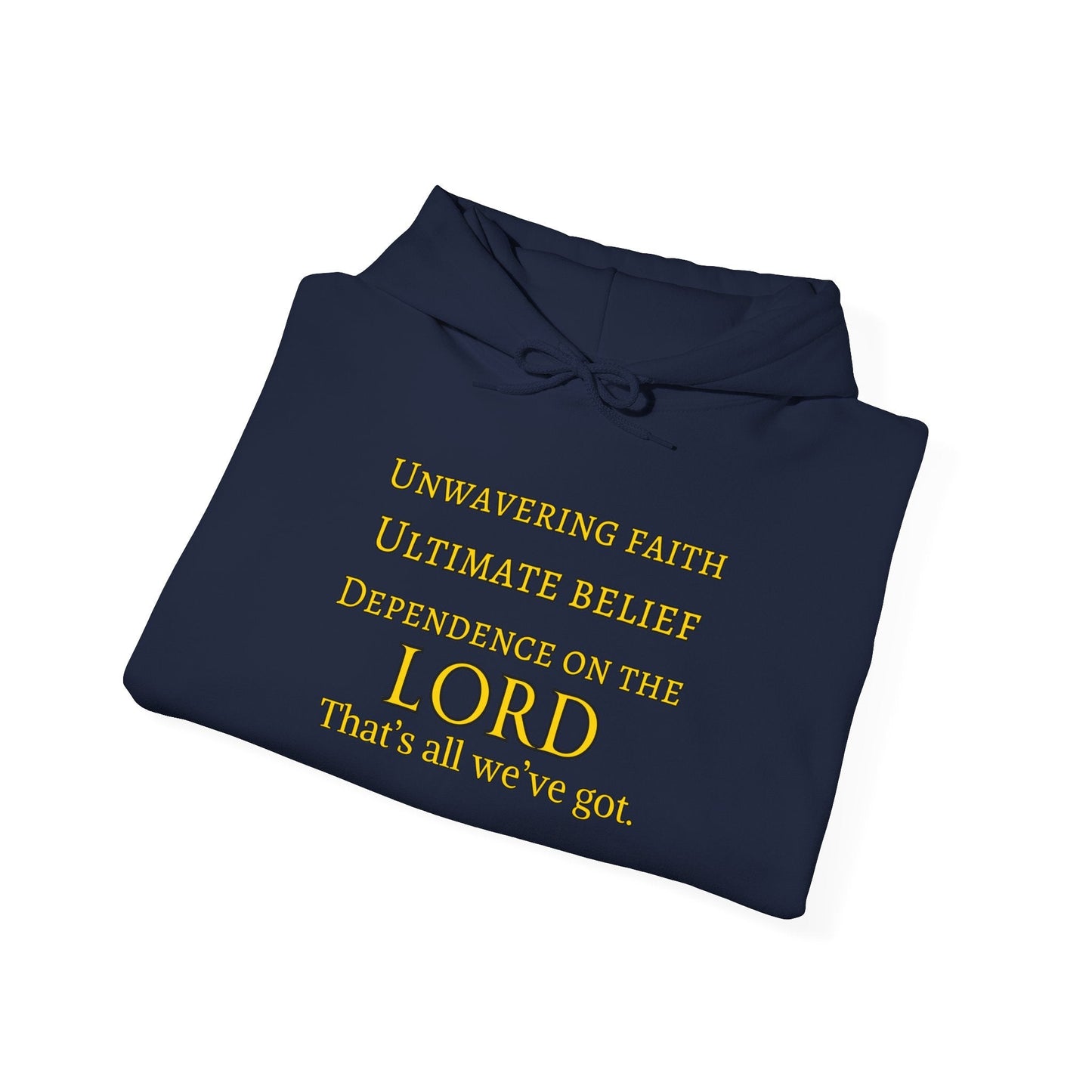 Unwavering Faith Unisex Heavy Blend™ Hooded Sweatshirt