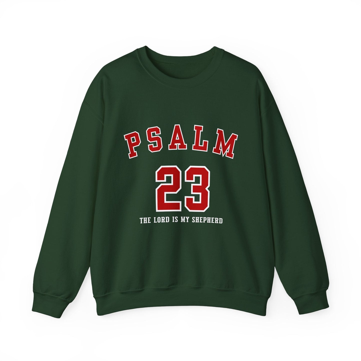 Psalm 23 The Lord Is My Shepherd Unisex Heavy Blend™ Crewneck Sweatshirt