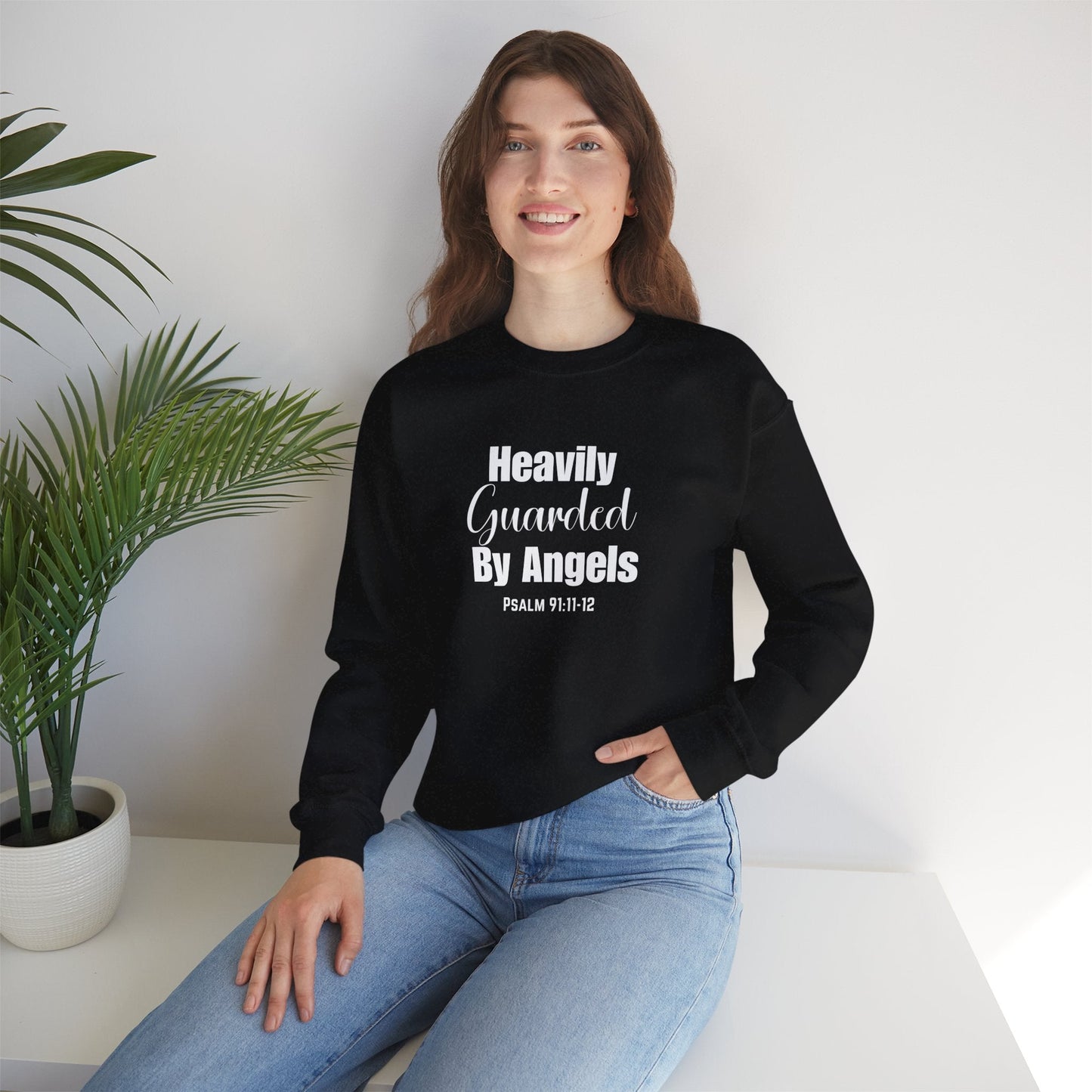 Heavily Guarded Unisex Heavy Blend™ Crewneck Sweatshirt