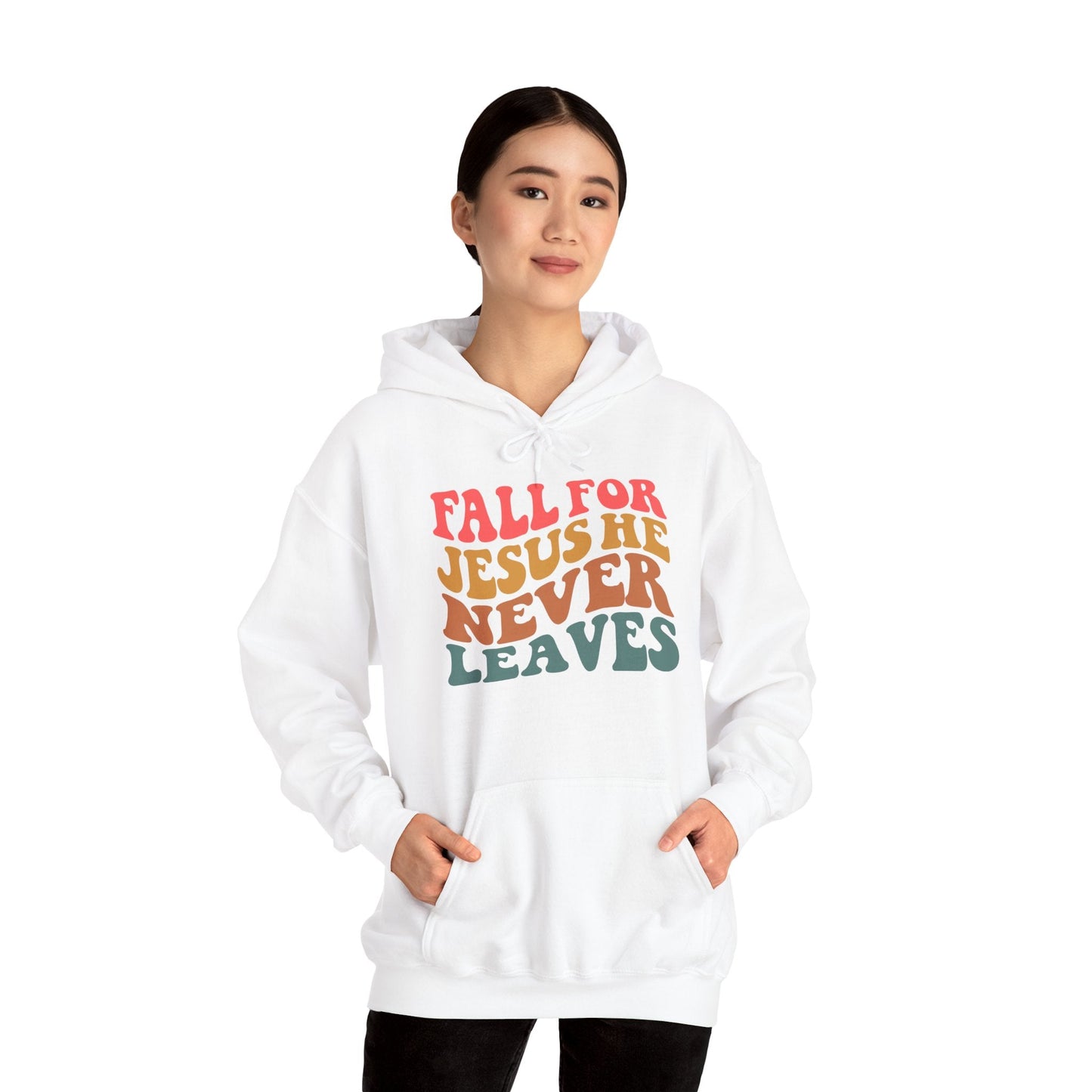 Fall For Jesus Unisex Heavy Blend™ Hooded Sweatshirt