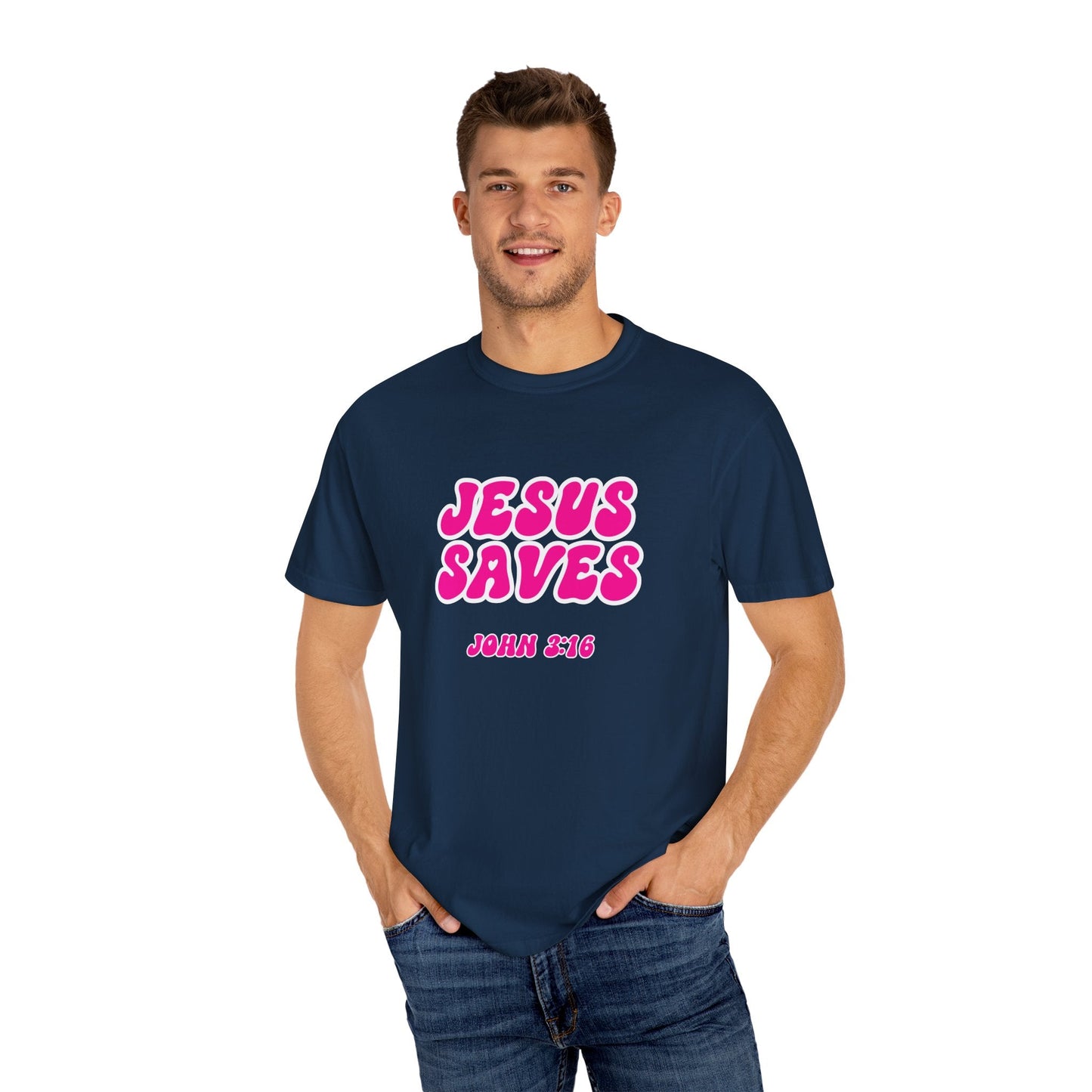 Jesus Saves Unisex T-shirt John 3:16