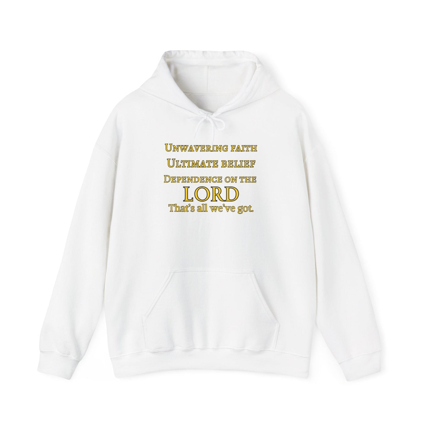 Unwavering Faith Unisex Heavy Blend™ Hooded Sweatshirt