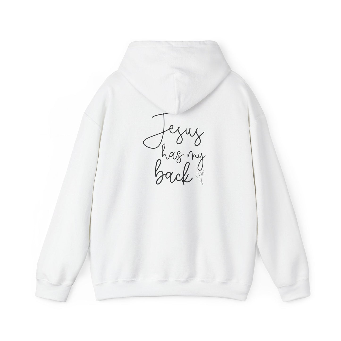 Jesus Has My Back Unisex Heavy Blend™ Hoodie