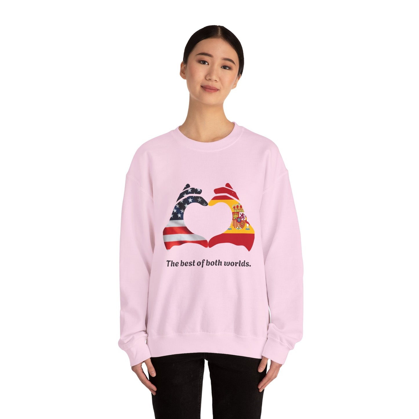 Custom Flags Unisex Heavy Blend™ Crewneck Sweatshirt The Best of both worlds