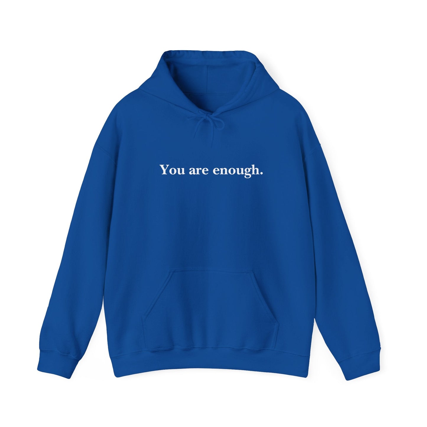 You Are Enough and Worthy Unisex Heavy Blend™ Hooded Sweatshirt