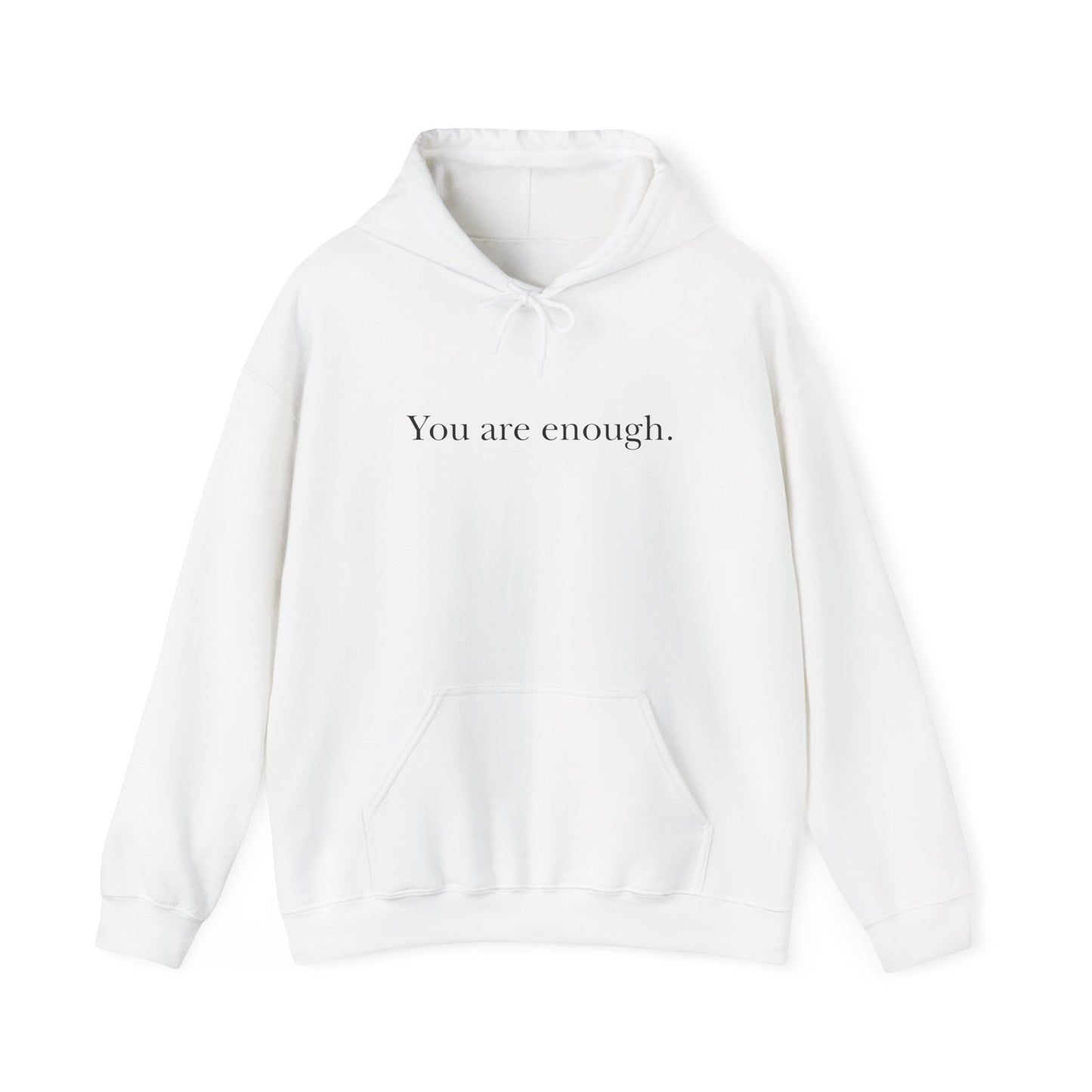 You Are Enough and Worthy Unisex Heavy Blend™ Hooded Sweatshirt