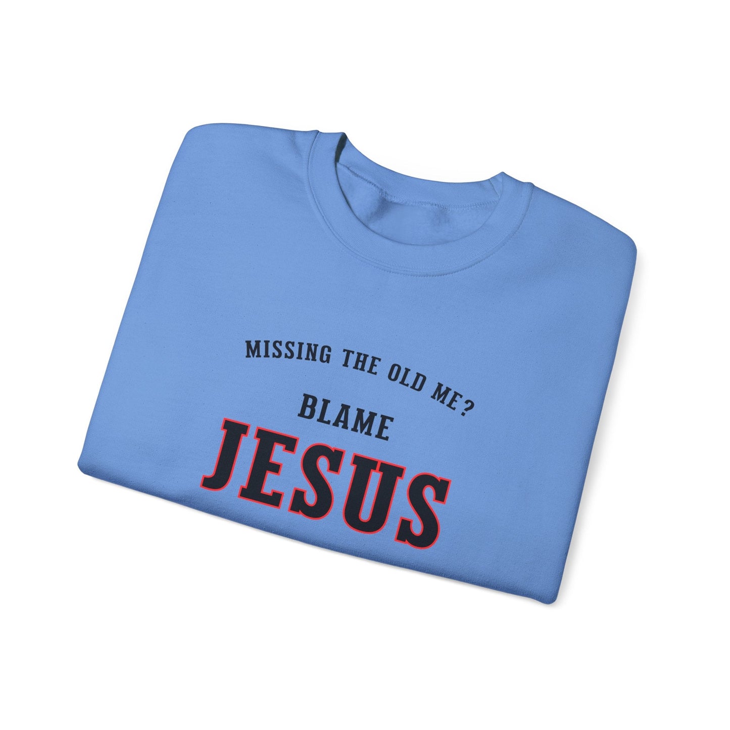 Blame Jesus Unisex Heavy Blend™ Crewneck Sweatshirt