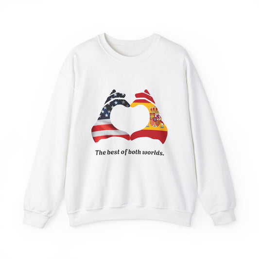 Custom Flags Unisex Heavy Blend™ Crewneck Sweatshirt The Best of both worlds