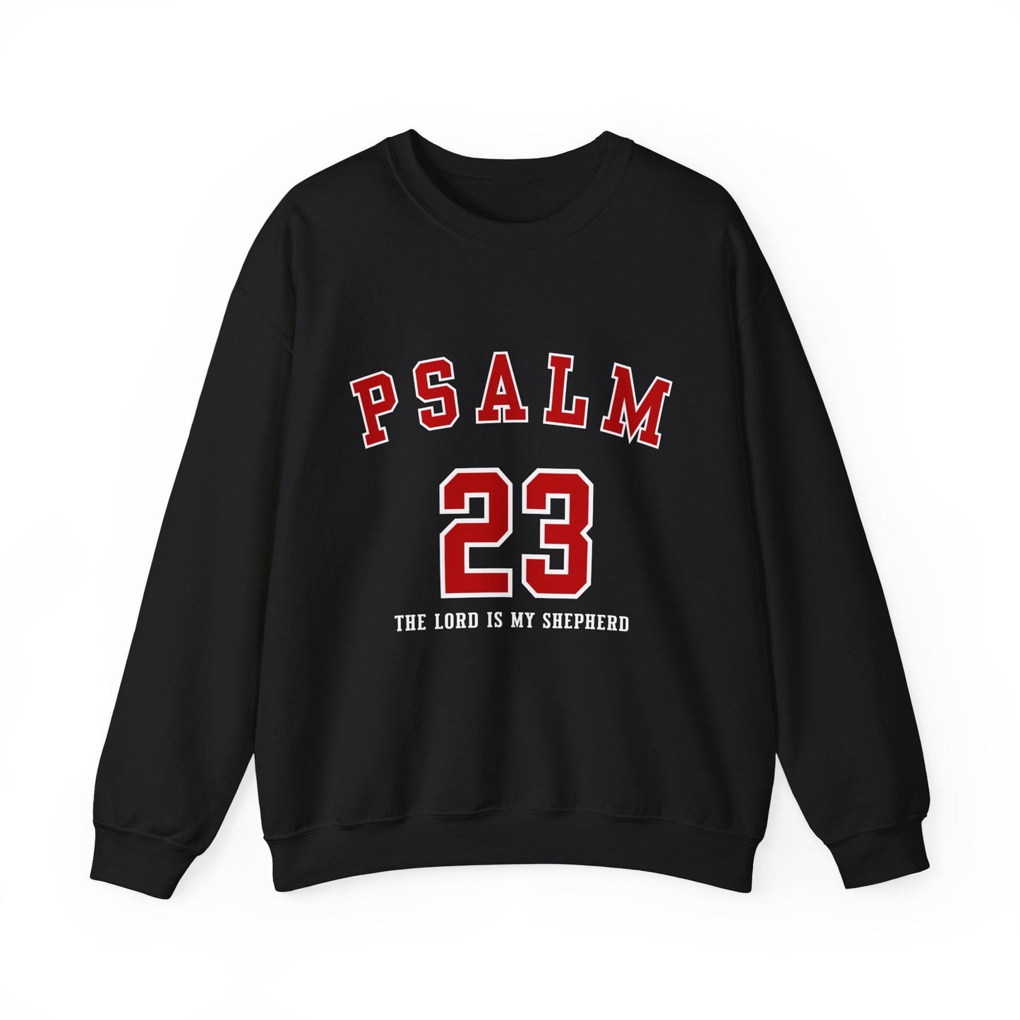 Psalm 23 The Lord Is My Shepherd Unisex Heavy Blend™ Crewneck Sweatshirt