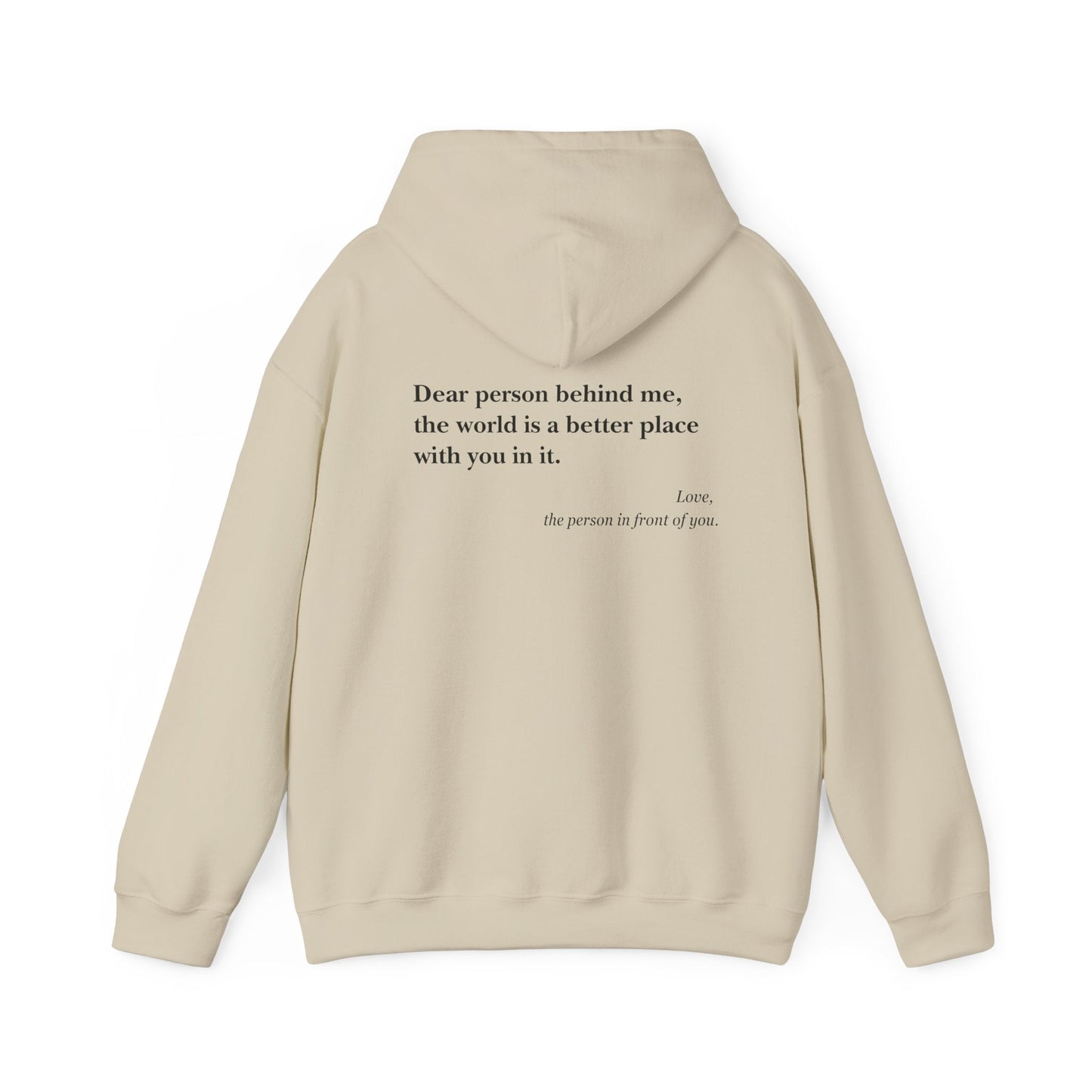 You Are Enough and Worthy Unisex Heavy Blend™ Hooded Sweatshirt