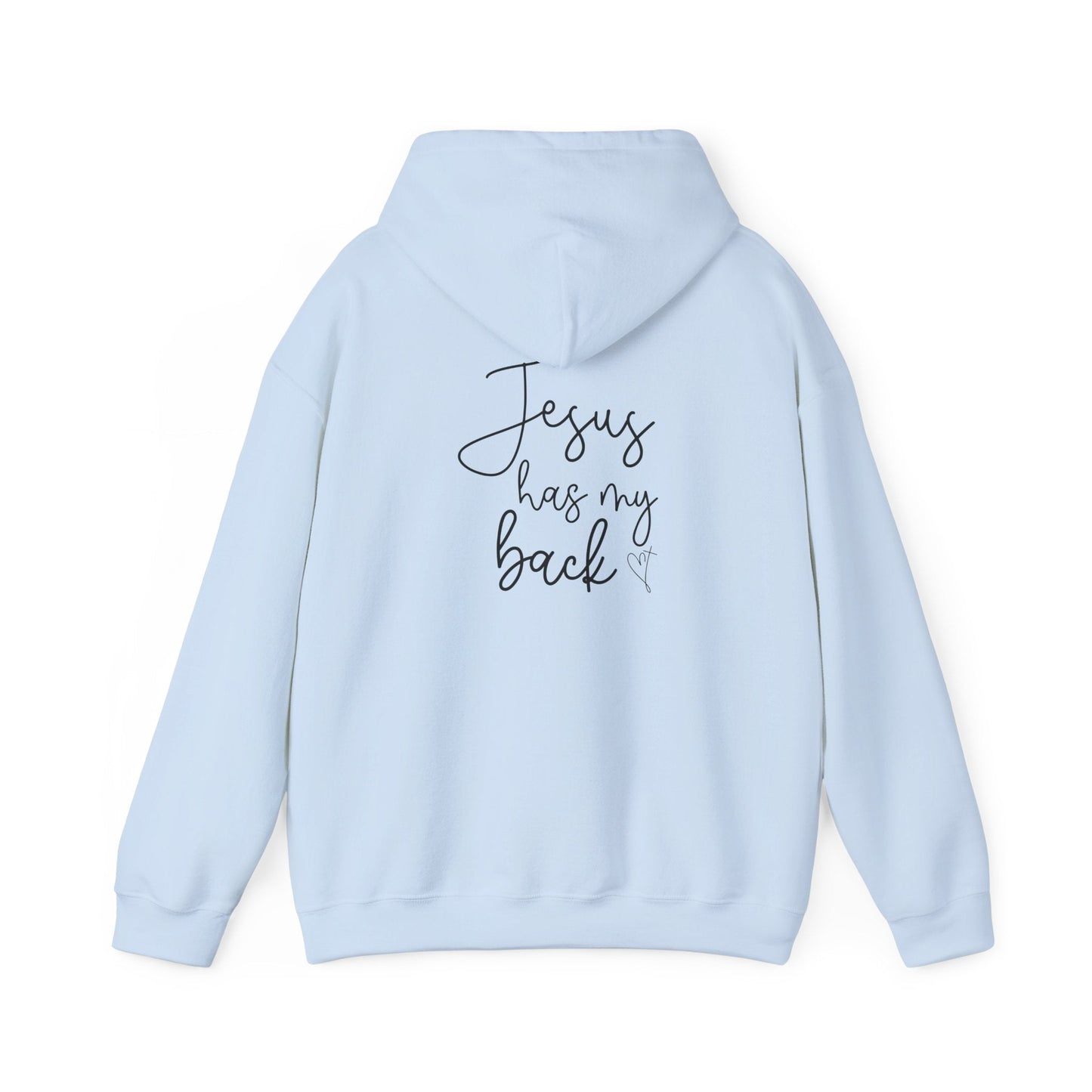 Jesus Has My Back Unisex Heavy Blend™ Hoodie