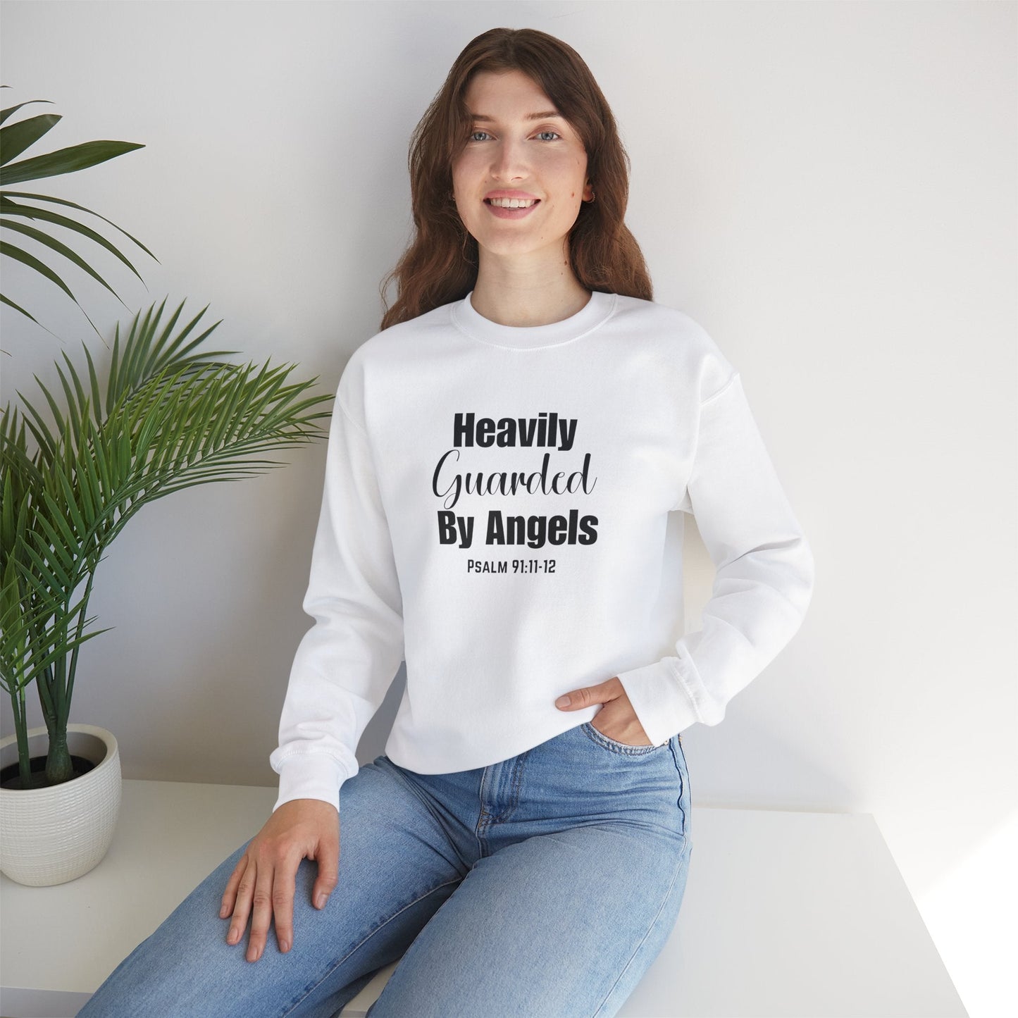 Heavily Guarded Unisex Heavy Blend™ Crewneck Sweatshirt