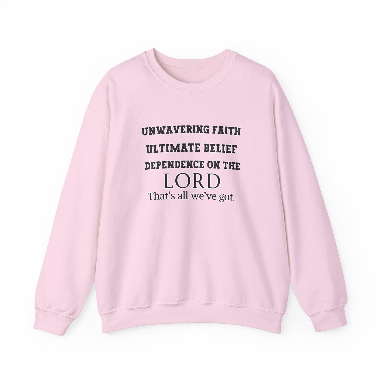 Unwavering Faith Unisex Heavy Blend™ Crewneck Sweatshirt