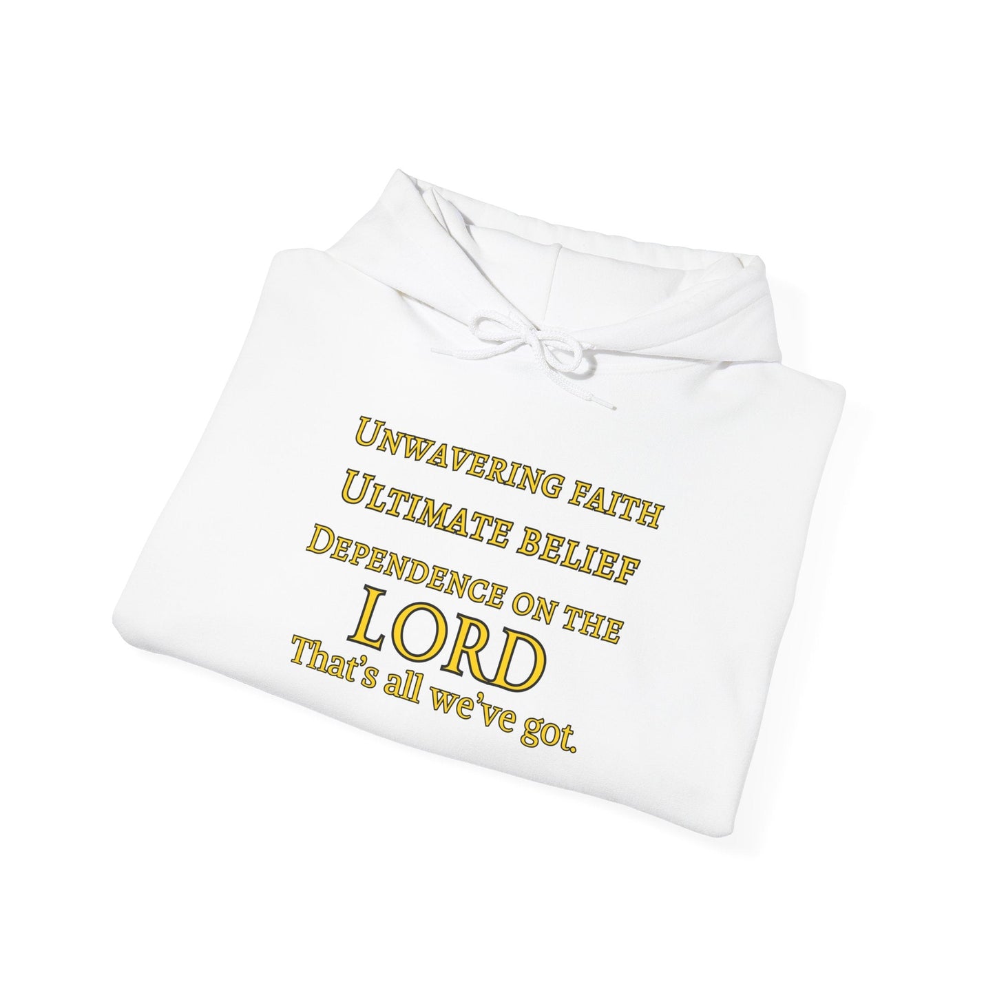 Unwavering Faith Unisex Heavy Blend™ Hooded Sweatshirt