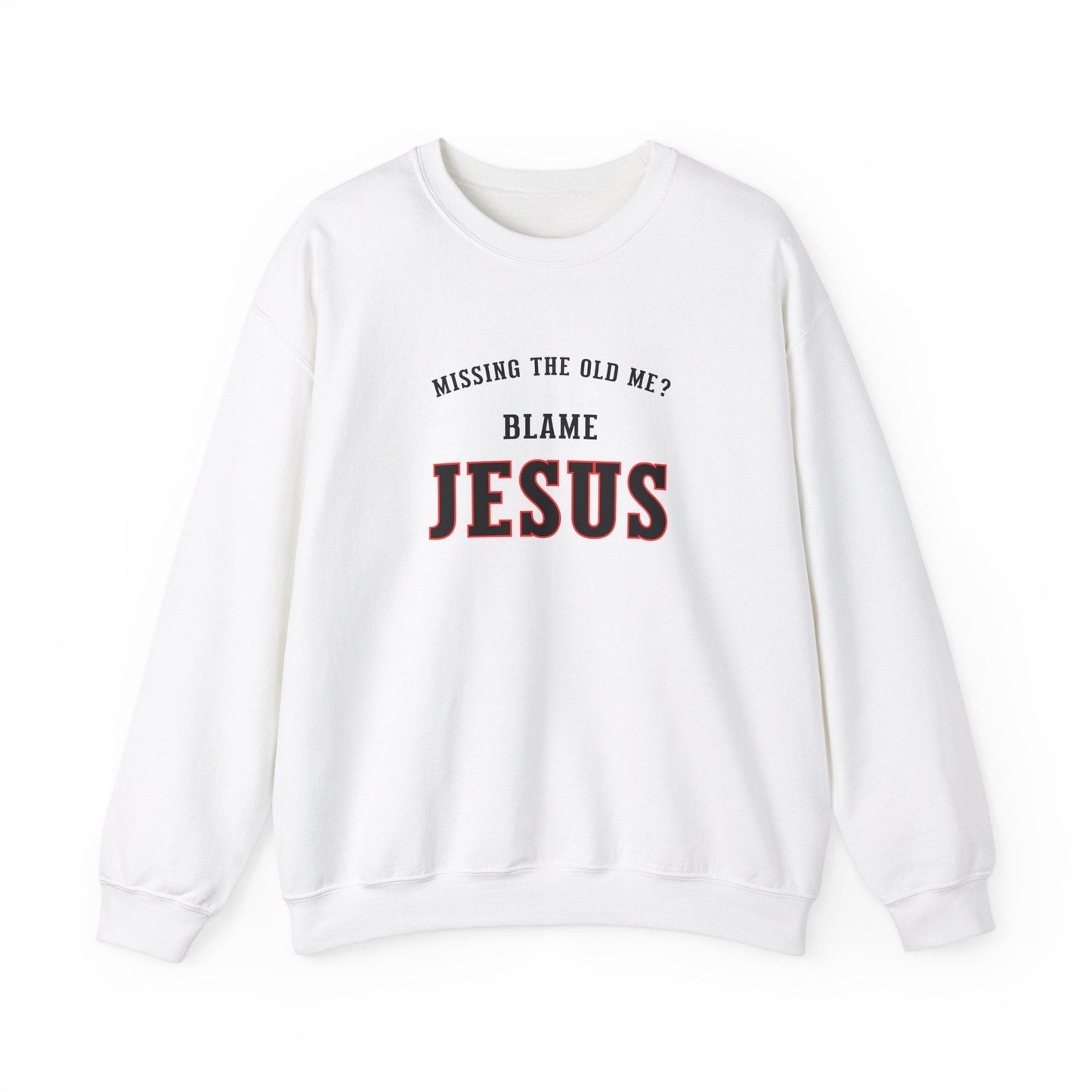 Blame Jesus Unisex Heavy Blend™ Crewneck Sweatshirt