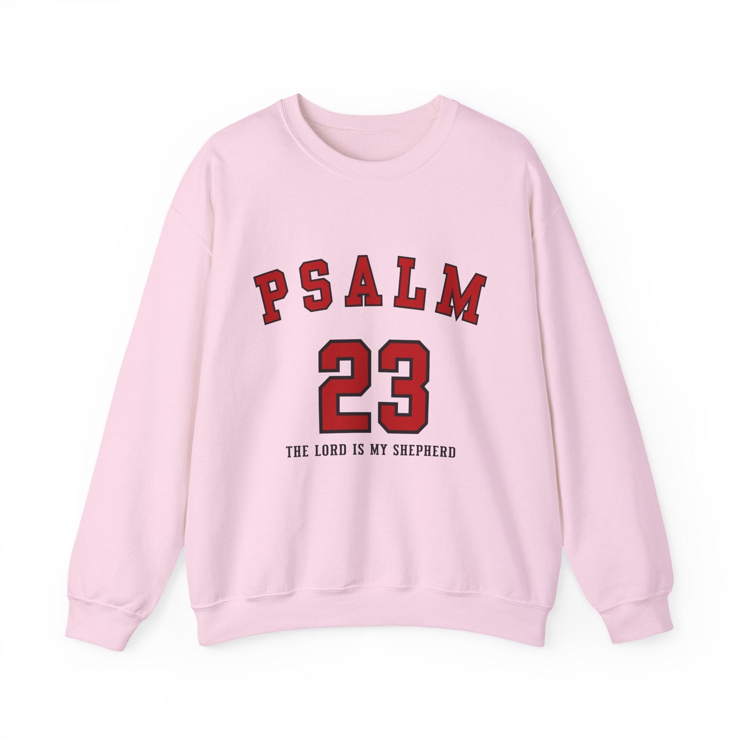 Psalm 23 The Lord Is My Shepherd Unisex Heavy Blend™ Crewneck Sweatshirt