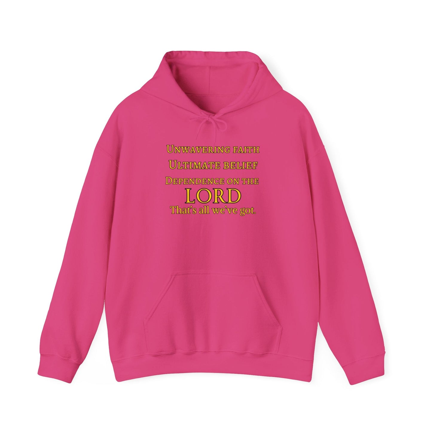 Unwavering Faith Unisex Heavy Blend™ Hooded Sweatshirt