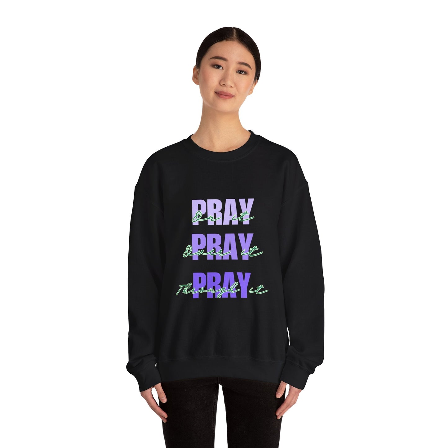 Pray Pray Pray Unisex Heavy Blend™ Crewneck Sweatshirt