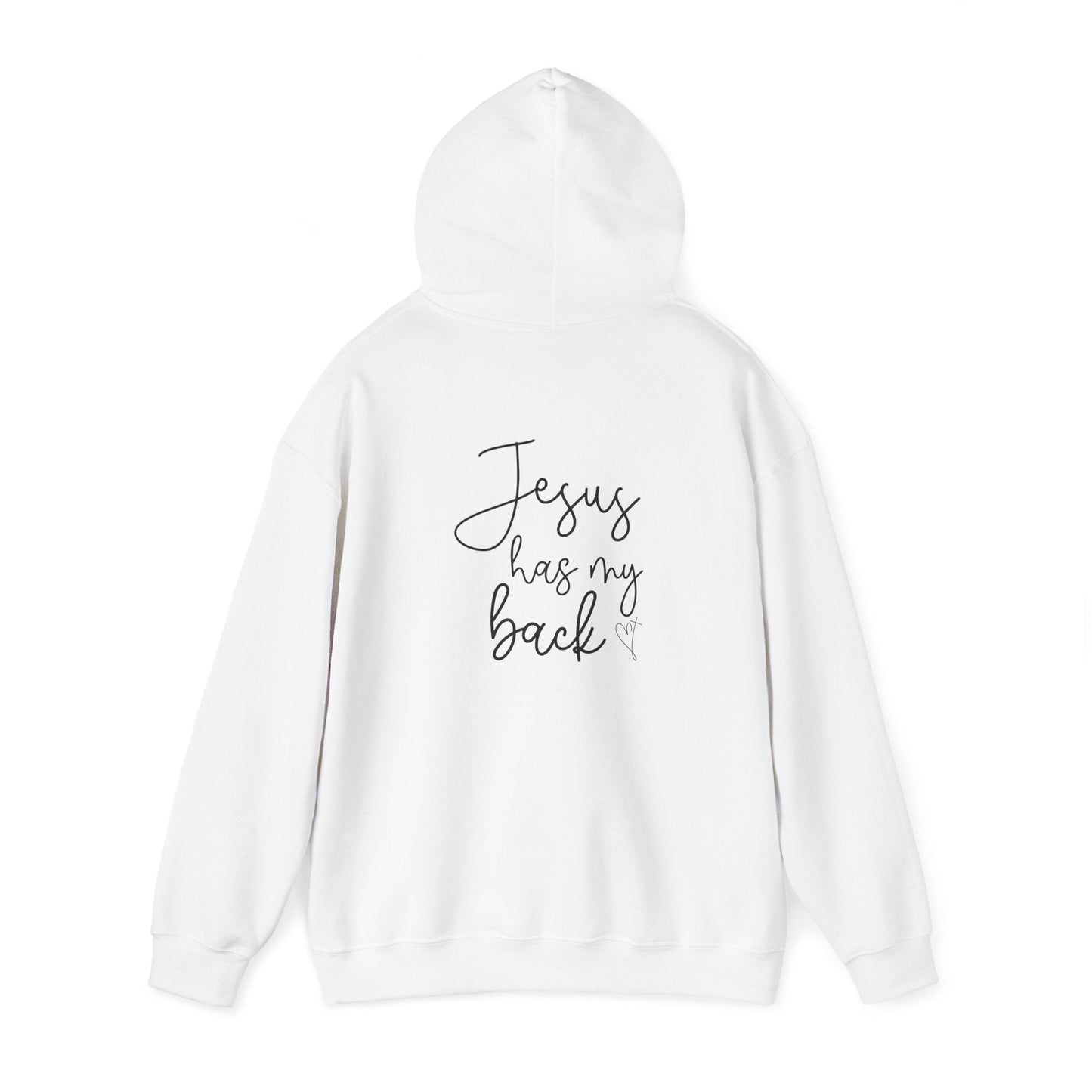 Jesus Has My Back Unisex Heavy Blend™ Hoodie