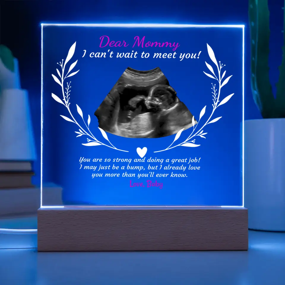 Upload Your Photo Happy First Mother's Day Ultrasound