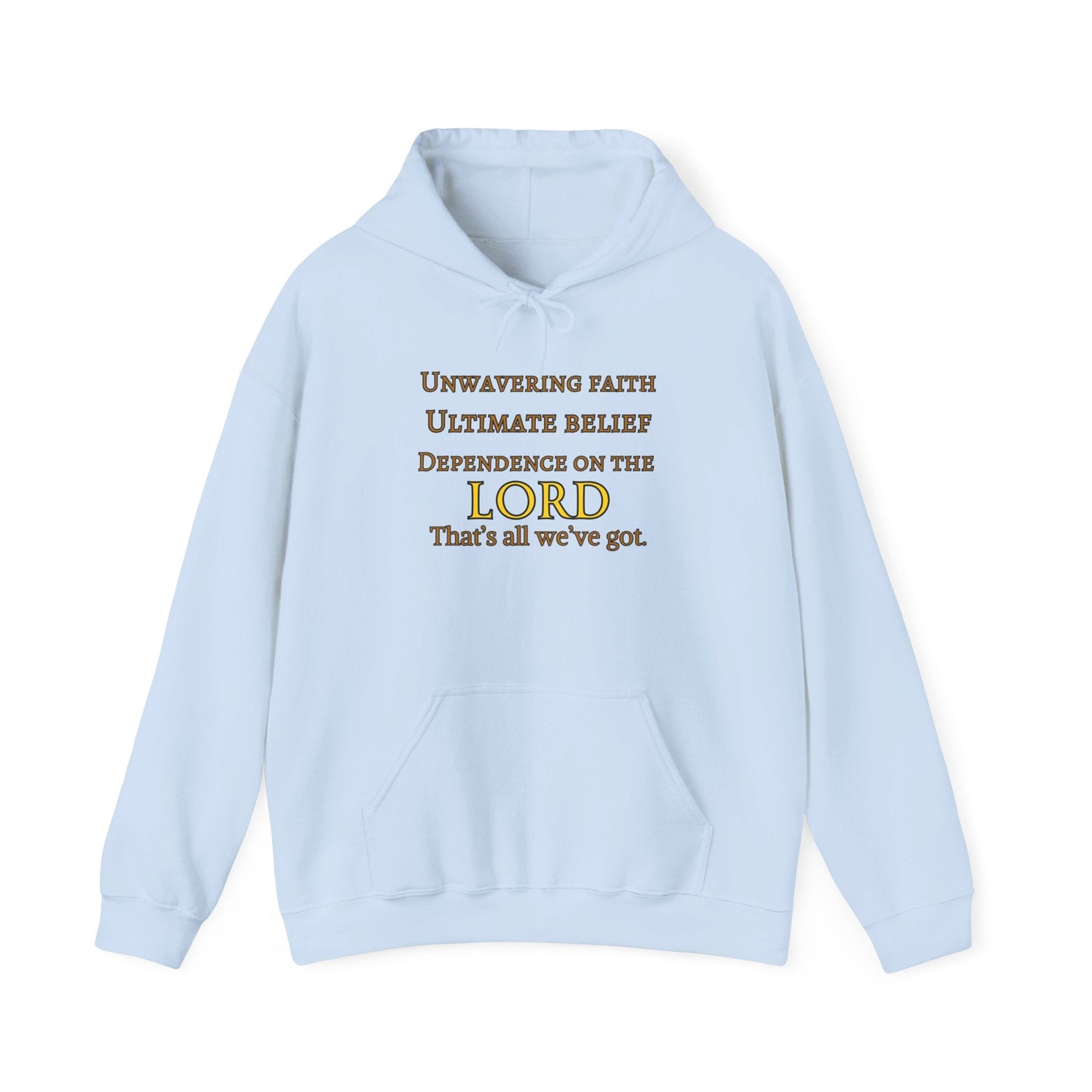 Unwavering Faith Unisex Heavy Blend™ Hooded Sweatshirt