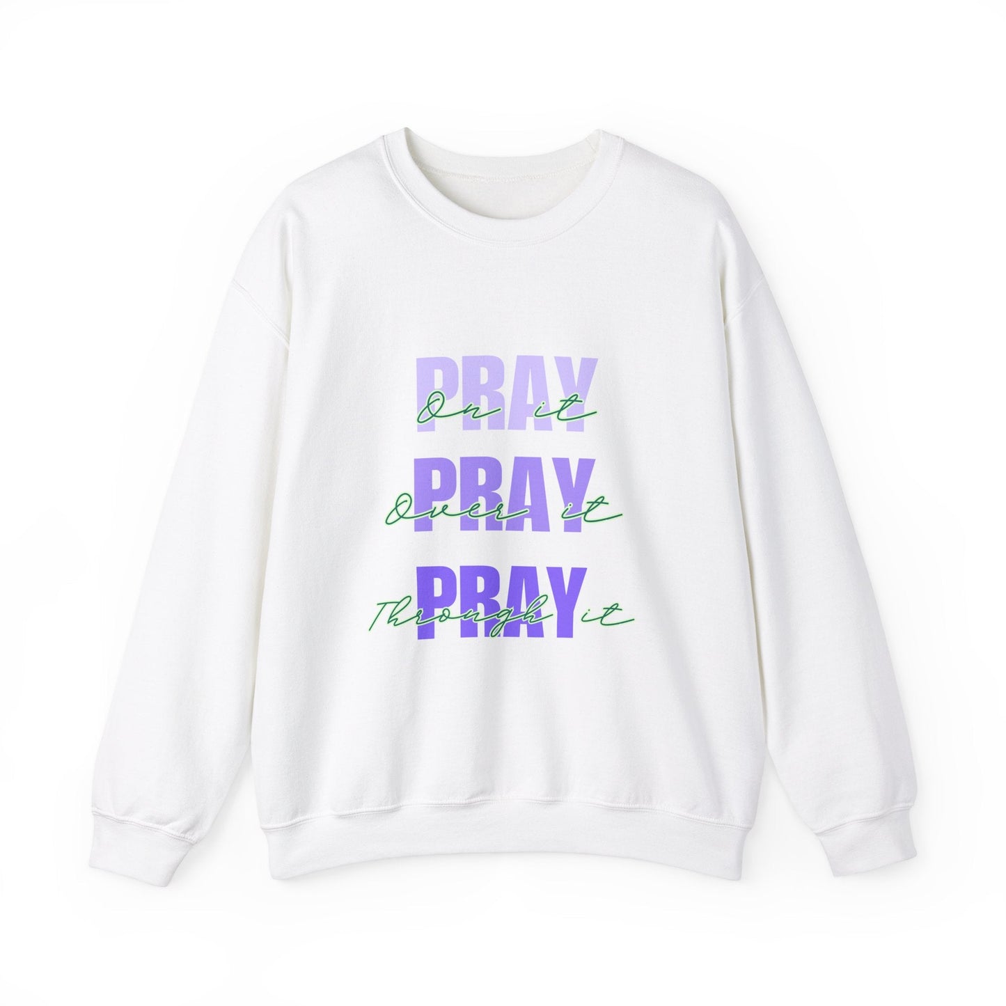 Pray Pray Pray Unisex Heavy Blend™ Crewneck Sweatshirt