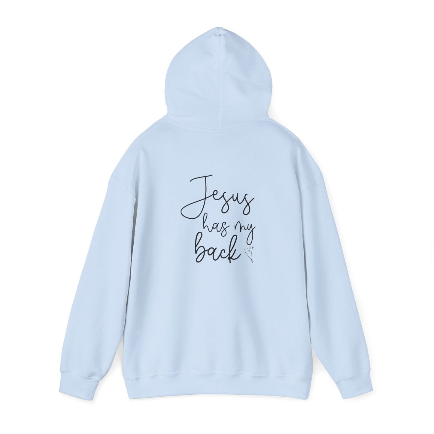 Jesus Has My Back Unisex Heavy Blend™ Hoodie