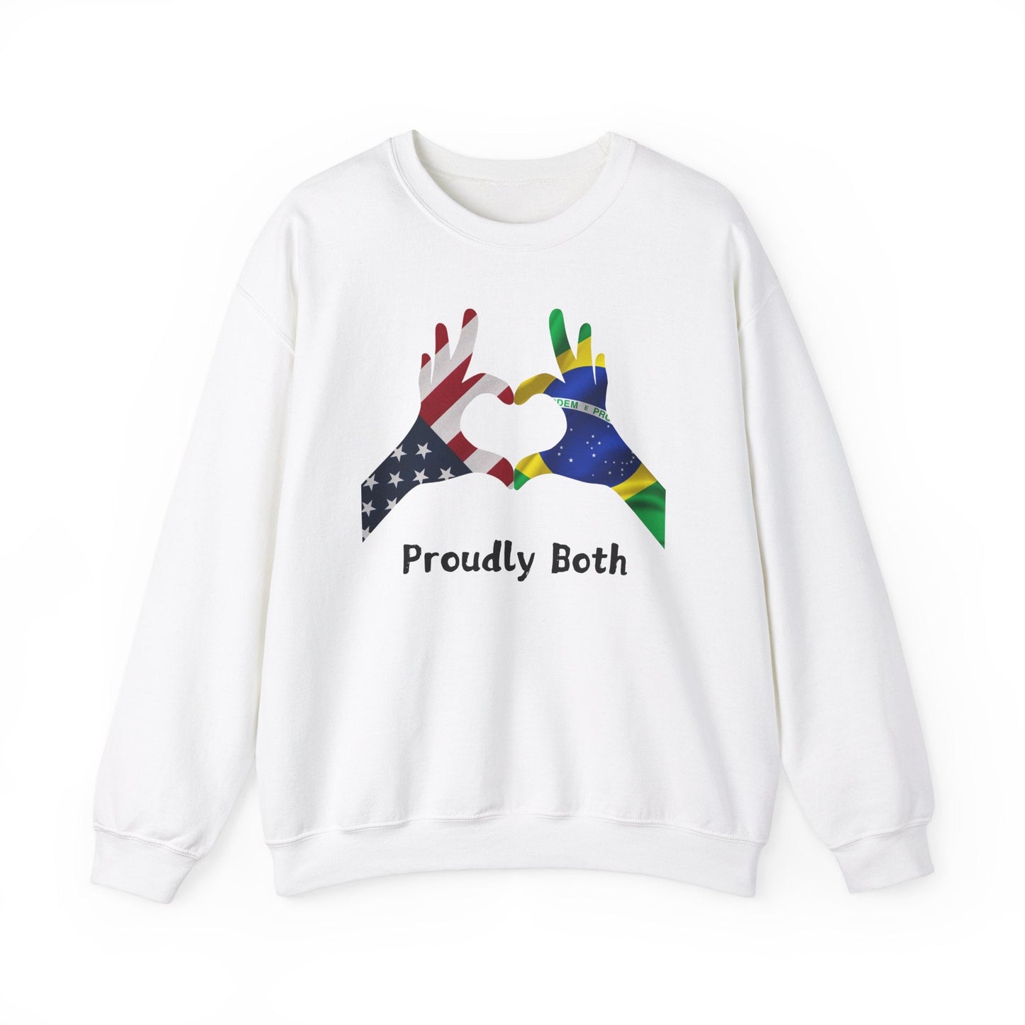 Proudly Both Unisex Heavy Blend™ Crewneck Sweatshirt