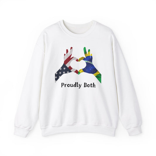 Proudly Both Unisex Heavy Blend™ Crewneck Sweatshirt