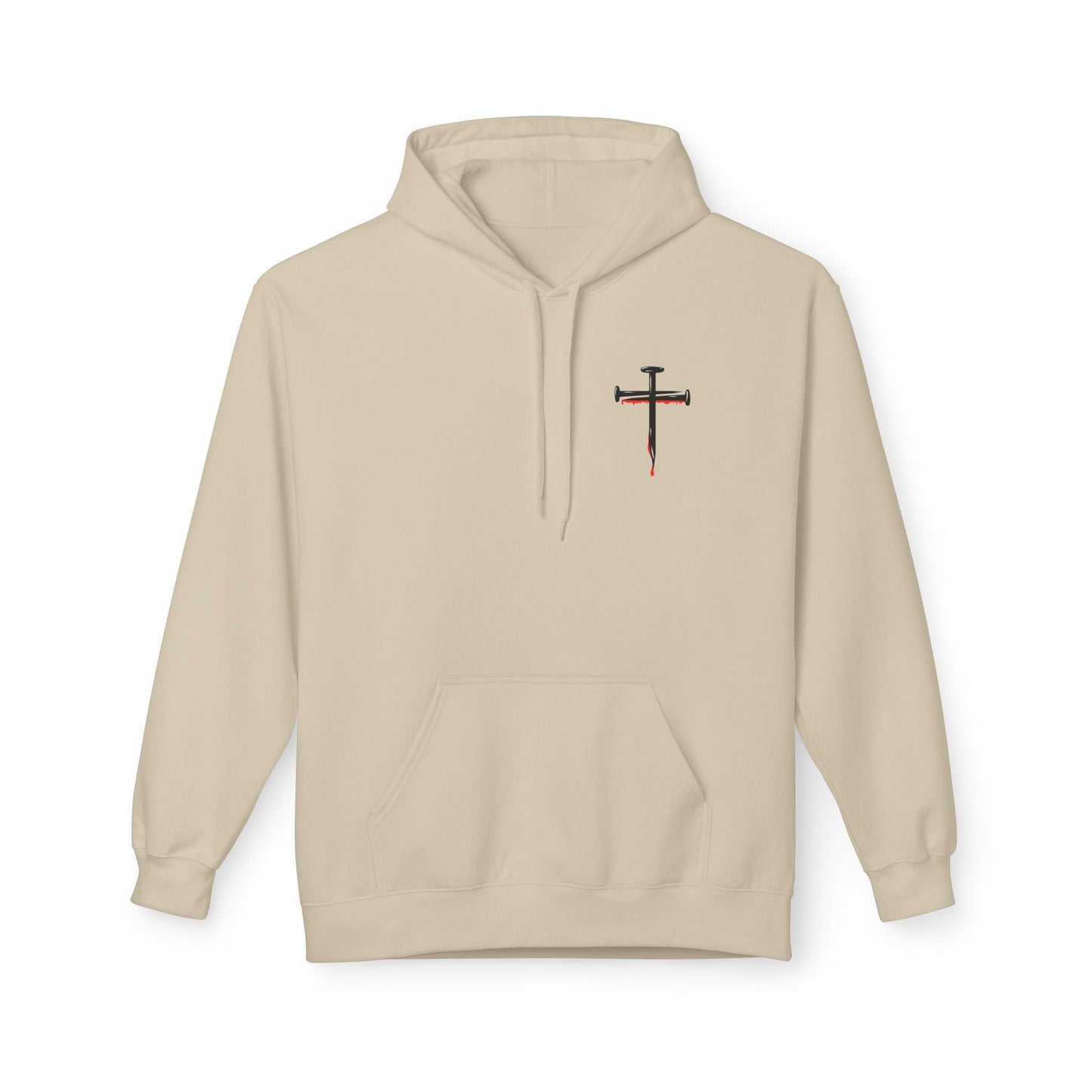 Jesus Saves Unisex Religious Fleece Hoodie | Apparel, Christian Hoodie, Inspirational Wear, Faith-Based Gift, Casual Churchwear