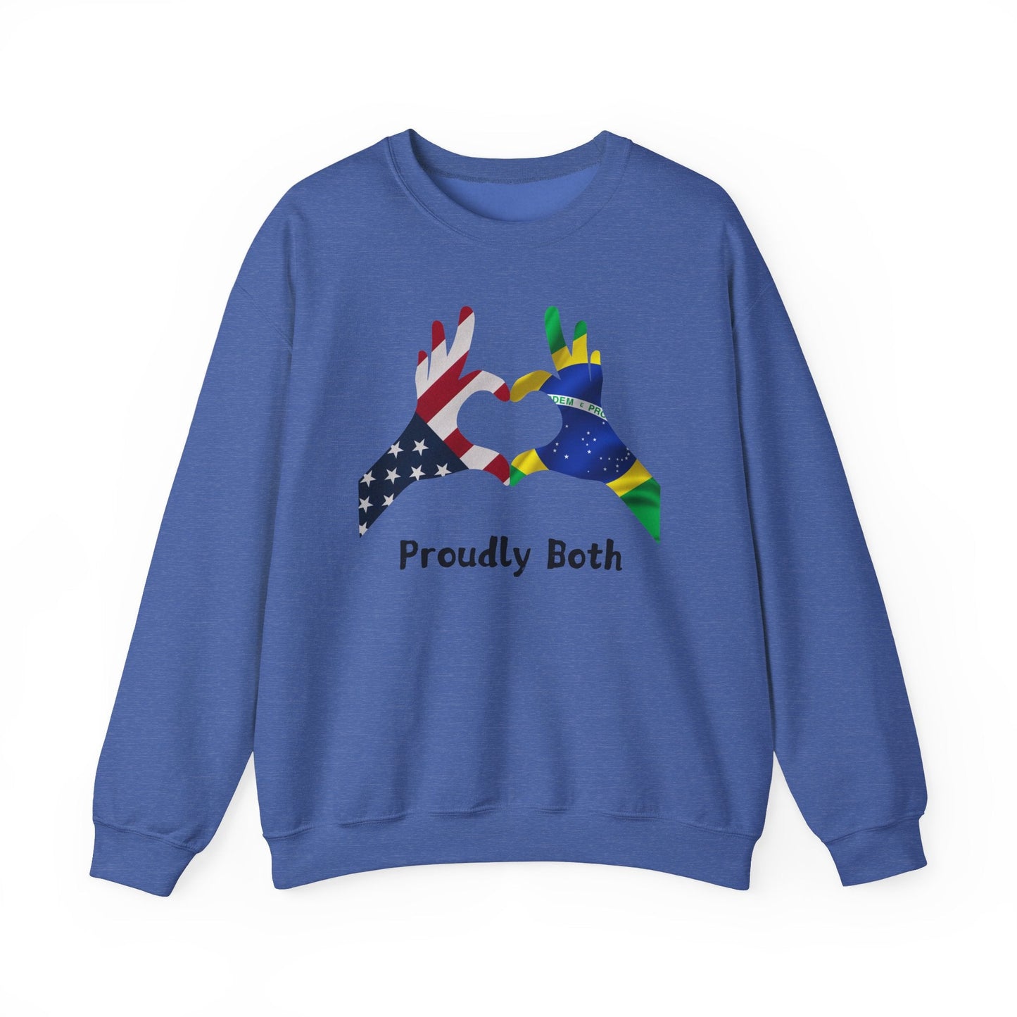 Proudly Both Unisex Heavy Blend™ Crewneck Sweatshirt