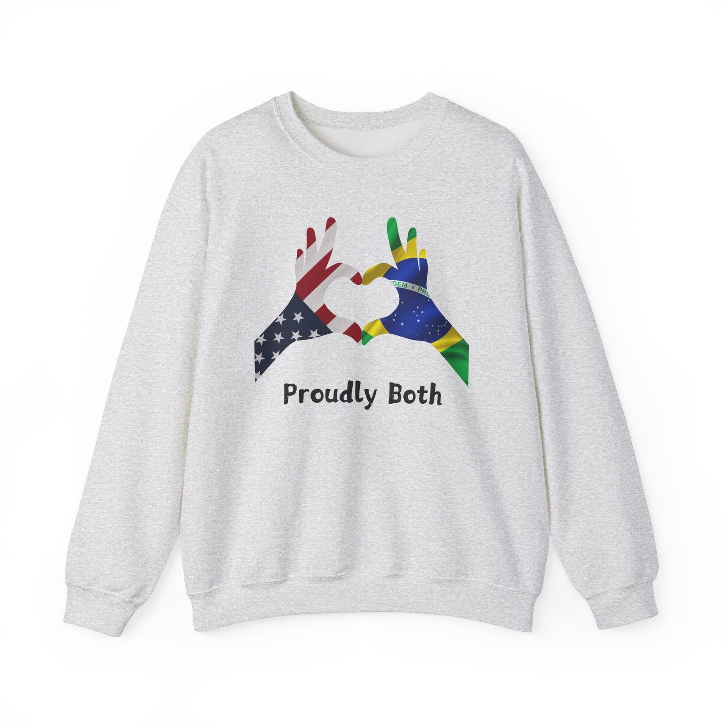 Proudly Both Unisex Heavy Blend™ Crewneck Sweatshirt