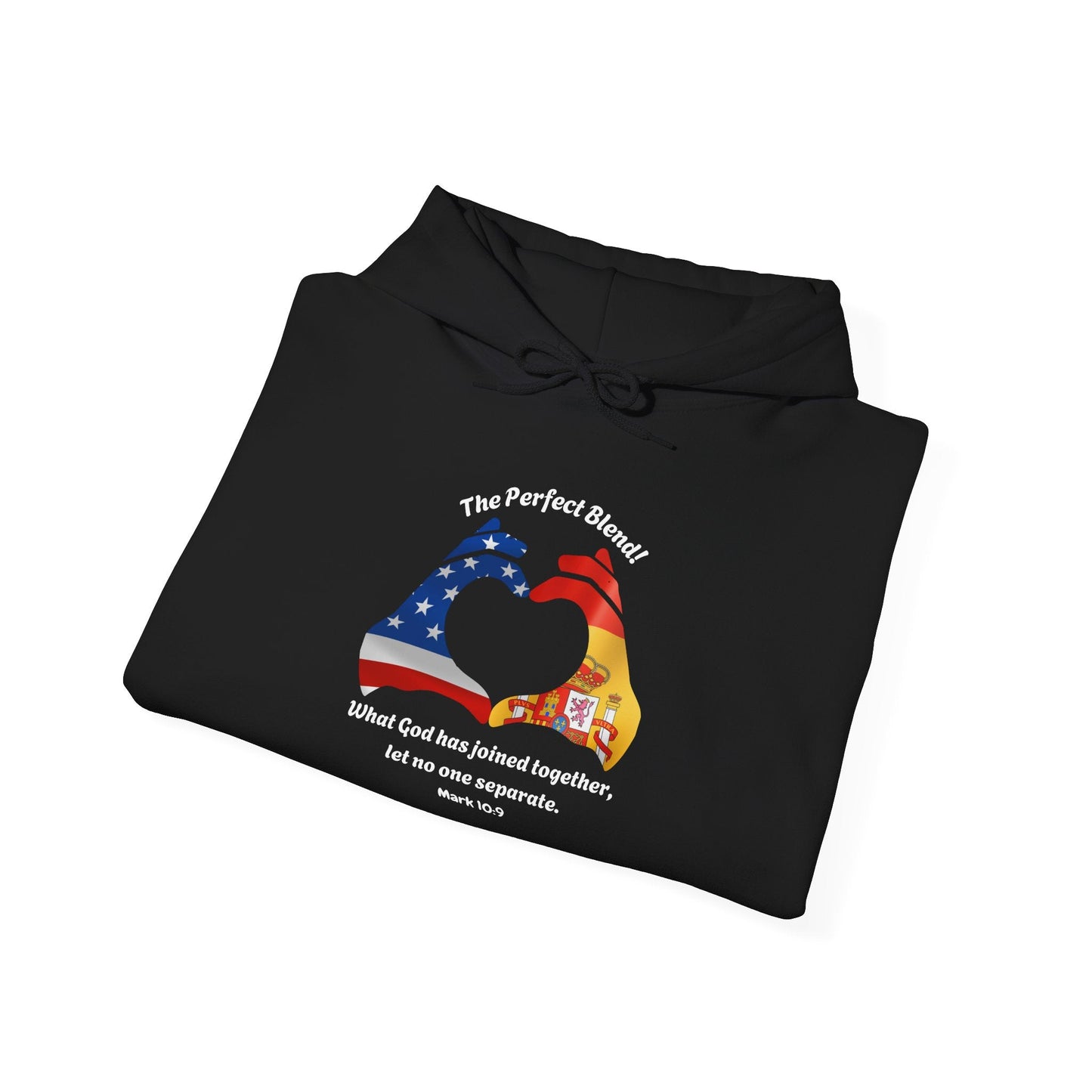 Custom Couple's Flags Unisex Heavy Blend™ Hooded Sweatshirt