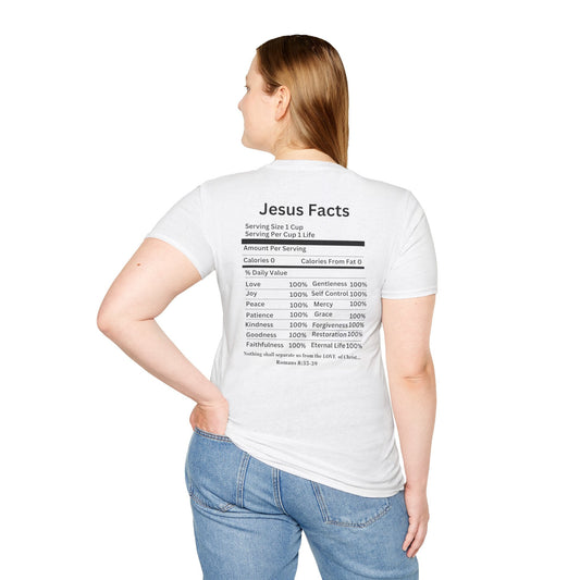 Jesus Facts Unisex Garment-Dyed T-shirt