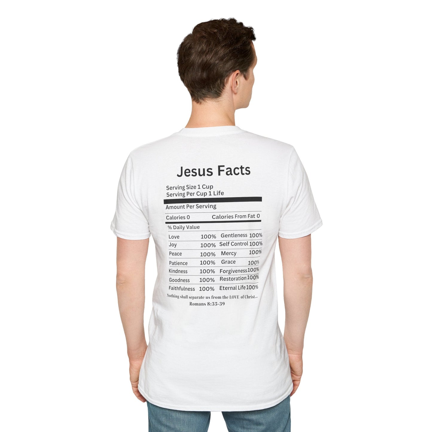 Jesus Facts Unisex Garment-Dyed T-shirt