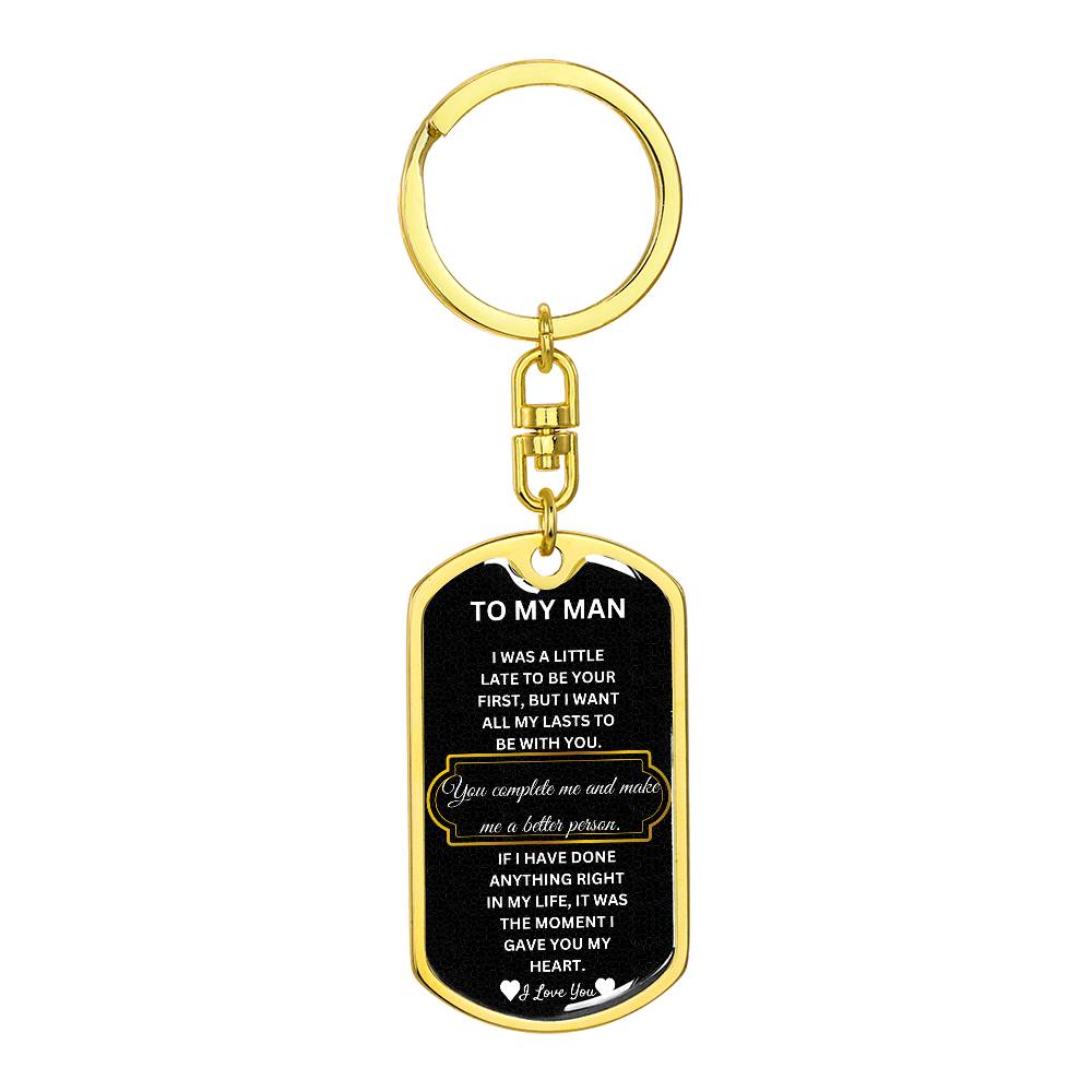 You Complete Me Keychain