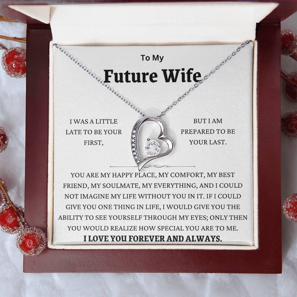 You Are My Happy Place Forever Love Necklace