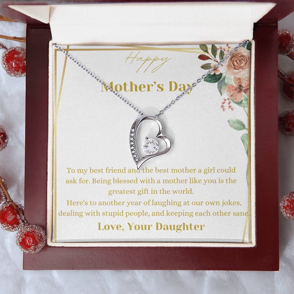 Beloved Mother and Best Friend Necklace