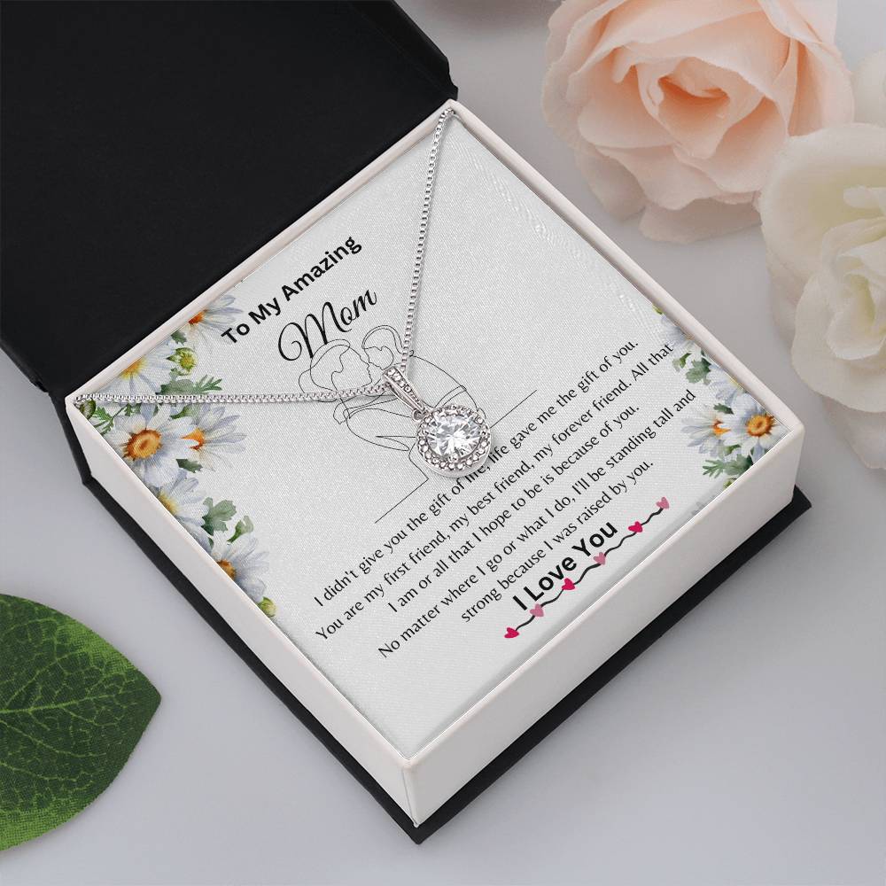 To My Amazing Mom Eternal Hope Necklace