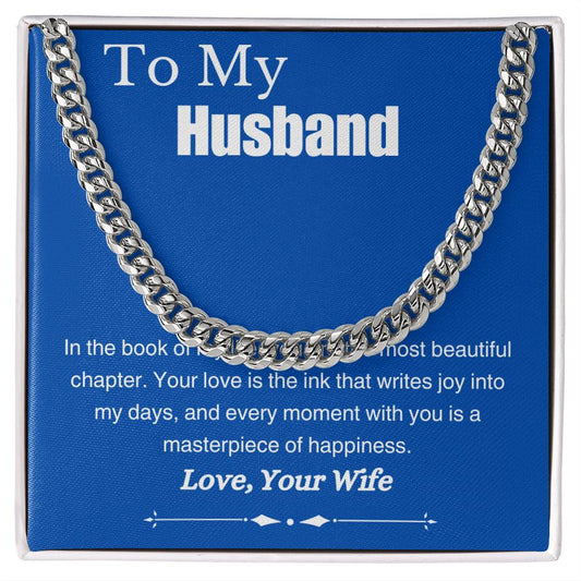 Cuban Link Chain for husband